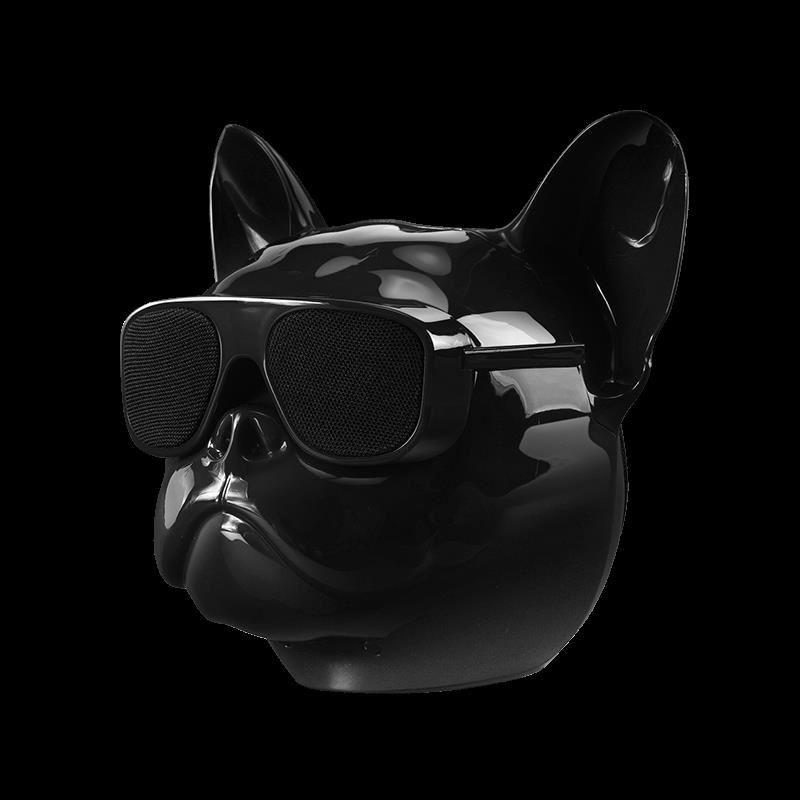 法斗牛犬蓝牙音箱创意个性炫酷生日礼物狗头重低音小音响电脑手机