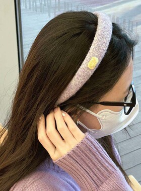 Likio 小方钻羊毛花呢发箍