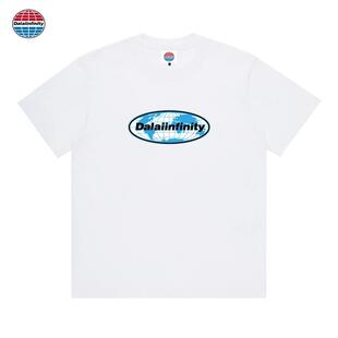 Dalaiinfinity（光变地球）国潮重磅纯棉短袖男女同款t恤夏新款光