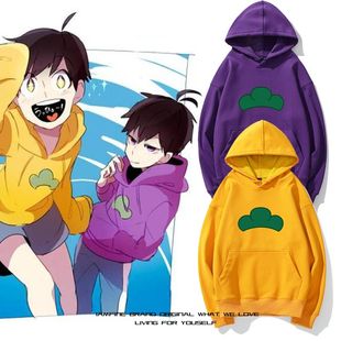 小松阿松先生套头卫衣男十四松周边帽衫二次元动漫外套cos衣服秋