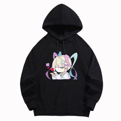 Steam游戏周边主播女孩重度依赖连帽卫衣糖糖超天酱男女外套秋冬