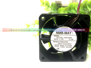 09W 2410ML B45 6CM6025 0.12A变频复印机风扇 全新原装 24.5V NMB