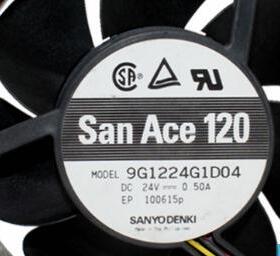 9G1224G1D04 原装12038 24V 0.50A 3线R00信号风扇