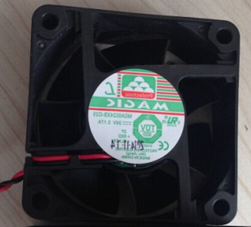 永立MAGIC MGA6024XR-O25 24V 0.17A 6CM 6025 2线 变频散热风扇
