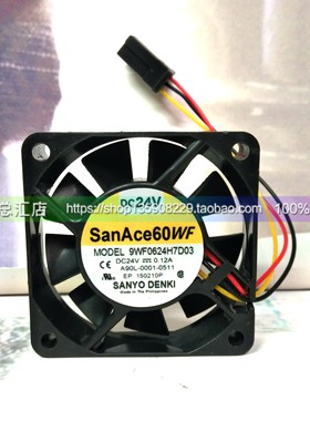 全新FANUC伺服风扇SanAce60 A90L-0001-0511 9WF0624H7D03 24V