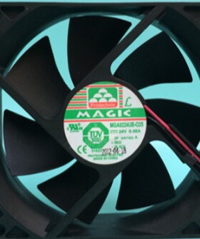 原装MAGIC MGA9224UB-025 24V 0.48A 9025 9CM变频器散热风扇