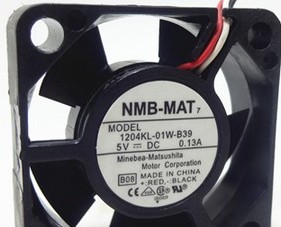 原装 NMB-MAT 风扇3CM 3010 5V 0.13A 1204KL-01W-B39 三线
