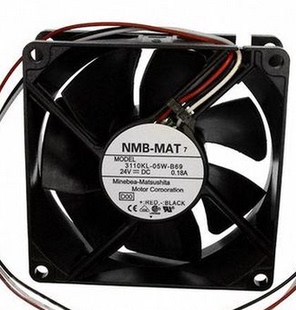 8cm 3110KL NMB 8025 05W B40 24V MAT7 0.13A 超耐用變頻器風(fēng)扇