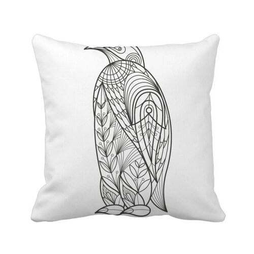 绘画沙发靠垫礼物方形抱枕