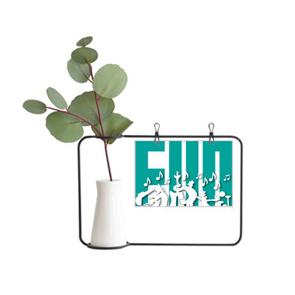 ins照片音符铁艺立体桌面摆件