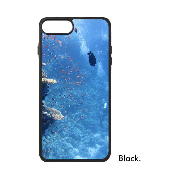 适用于iPhone洋光线潜水鱼水自然Xr手机壳max保护套678plus硅胶11