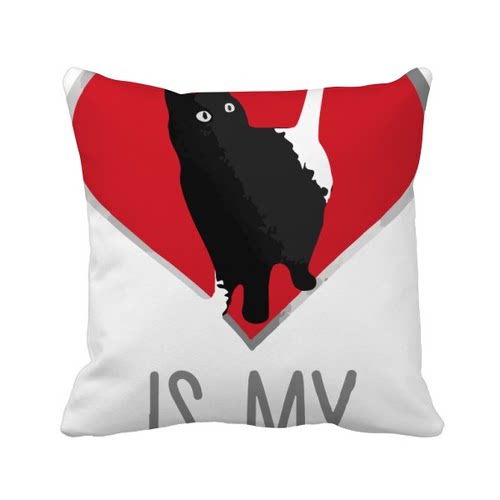 动物卡通沙发靠垫方形抱枕