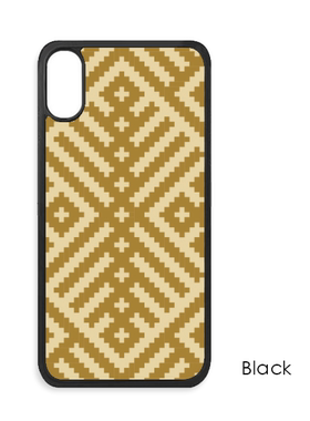 适用于iPhone黄色菱形雪花形Xr手机壳max手机保护套678plus硅胶11