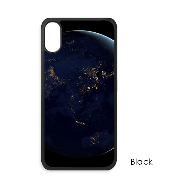 适用于iPhone蓝色行星地球航拍图Xr手机壳max保护套678plus硅胶11