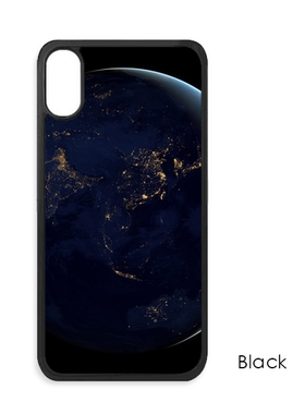 适用于iPhone蓝色行星地球航拍图Xr手机壳max保护套678plus硅胶11