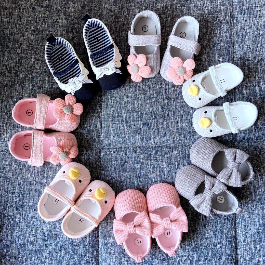 春季款女宝宝公主鞋个性时尚0-1岁婴儿学步鞋子软底防滑防掉童鞋