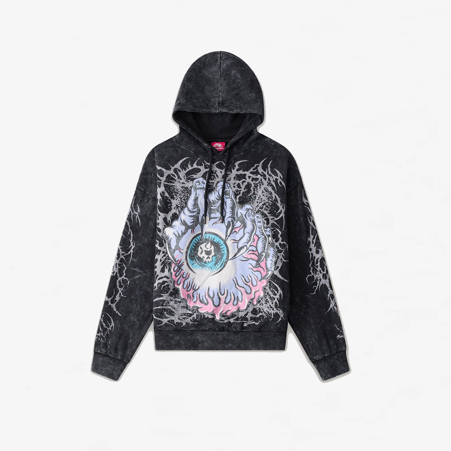 【代购】市井店 Mishka 美版潮牌嘻哈街舞滑板Destroy水洗卫衣