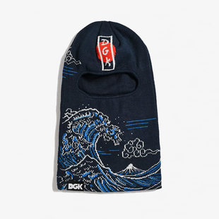 【代购】市井店 DGK 美版潮牌嘻哈街舞滑板Tidal巴拉克拉法帽