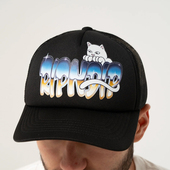 代购 市井店 RIPNDIP 美版 潮牌嘻哈街舞滑板Chroma网帽棒球帽