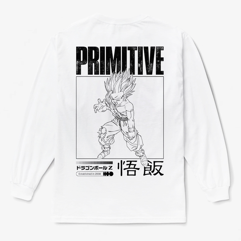 Primitive街头联名长袖T恤