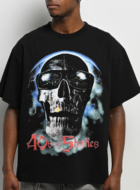 【代购】市井店 40s & Shorties 美版潮牌嘻哈街舞滑板TalesT恤