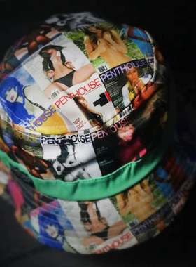 【现货】市井店 Reason x Penthouse美版潮牌嘻哈街舞滑板渔夫帽