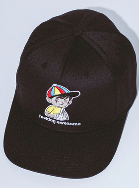 【现货】市井店 Fucking Awesome 美版潮牌滑板Wanto Kid棒球帽