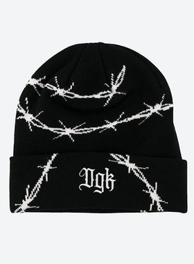 【代购】市井店 DGK 美版潮牌嘻哈街舞滑板Armory冷帽毛线帽