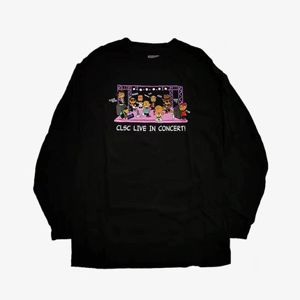 【现货】市井店 CLSC 美版潮牌嘻哈街舞滑板Hiphop Live美产T恤