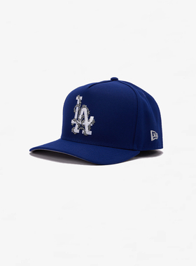 【代购】市井店 MLB x NE 美版潮牌嘻哈道奇队LA 59FIFTY棒球帽