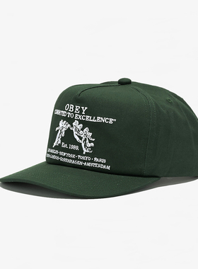 【代购】市井店 Obey 美版潮牌嘻哈街舞滑板Excellence棒球帽