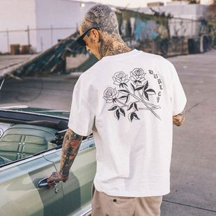 Hurley 市井店 Travis 潮牌嘻哈滑板RoseT恤 Barker美版 代购