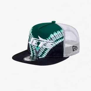 【代购】市井店 NFL x NE 美版潮牌喷气机队Tie-Dye Golfer棒球帽