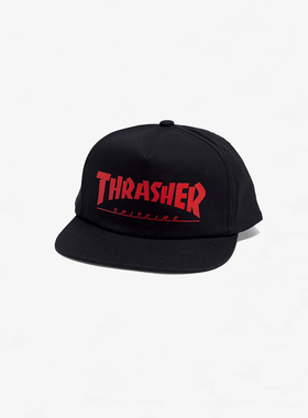 【代购】市井店 Thrasher x Spitfire 美版潮牌滑板Logo棒球帽