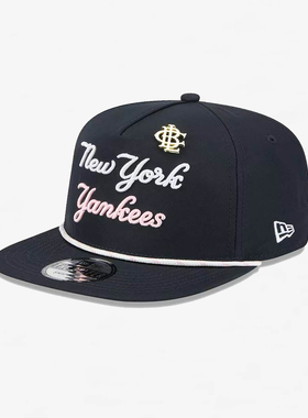 【代购】市井店 MLB x NE 美版潮牌洋基队BLC Golfer徽章棒球帽