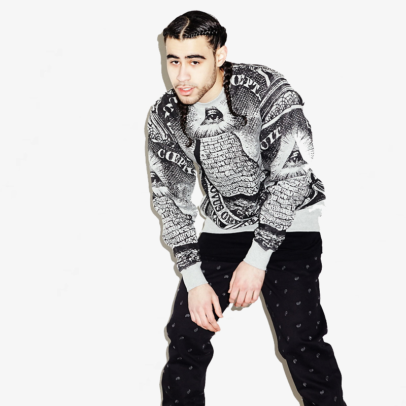 【现货】市井店 Black Scale 美版潮牌嘻哈街舞滑板Pyramid卫衣