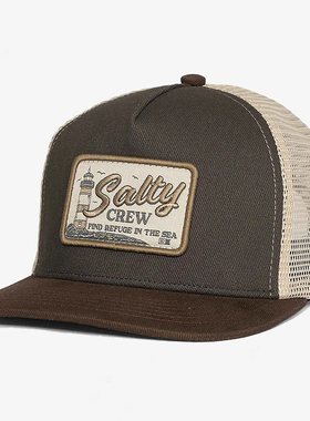 【代购】市井店 Salty Crew 美版潮牌嘻哈街舞滑板Ashore棒球帽