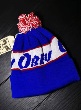 【现货】市井店 Obey 美版潮牌嘻哈街舞滑板Sutter Pom冷帽毛线帽