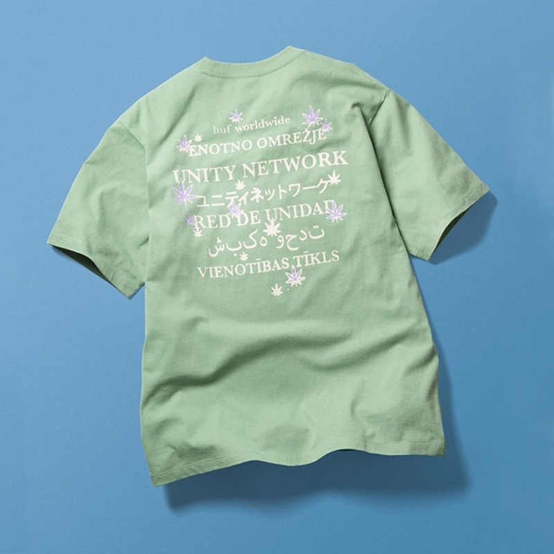 HUF街头潮流进口印花T恤