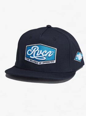 【代购】市井店 RVCA 美版潮牌嘻哈街舞滑板Majors平檐棒球帽
