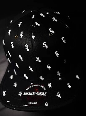 【现货】市井店 MLB x American Needle 美版潮牌白袜队棒球帽