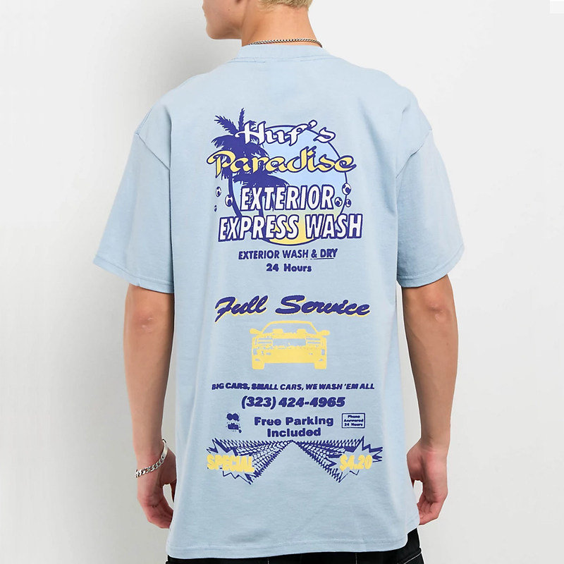 HUF街头潮流进口印花T恤