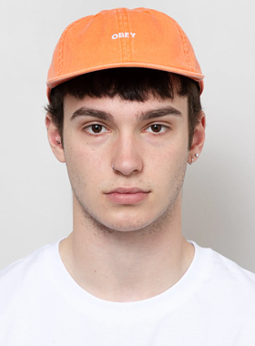 【代购】市井店 Obey 美版潮牌嘻哈街舞滑板Pigment水洗棒球帽