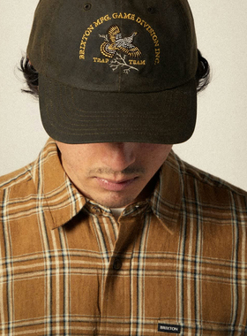 【代购】市井店 Brixton 美版潮牌嘻哈街舞滑板Game WTHR棒球帽