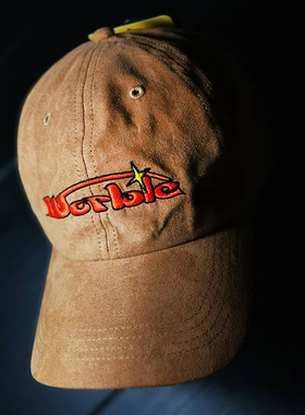 【现货】市井店 Worble 美版潮牌嘻哈街舞滑板Glisten弯檐棒球帽