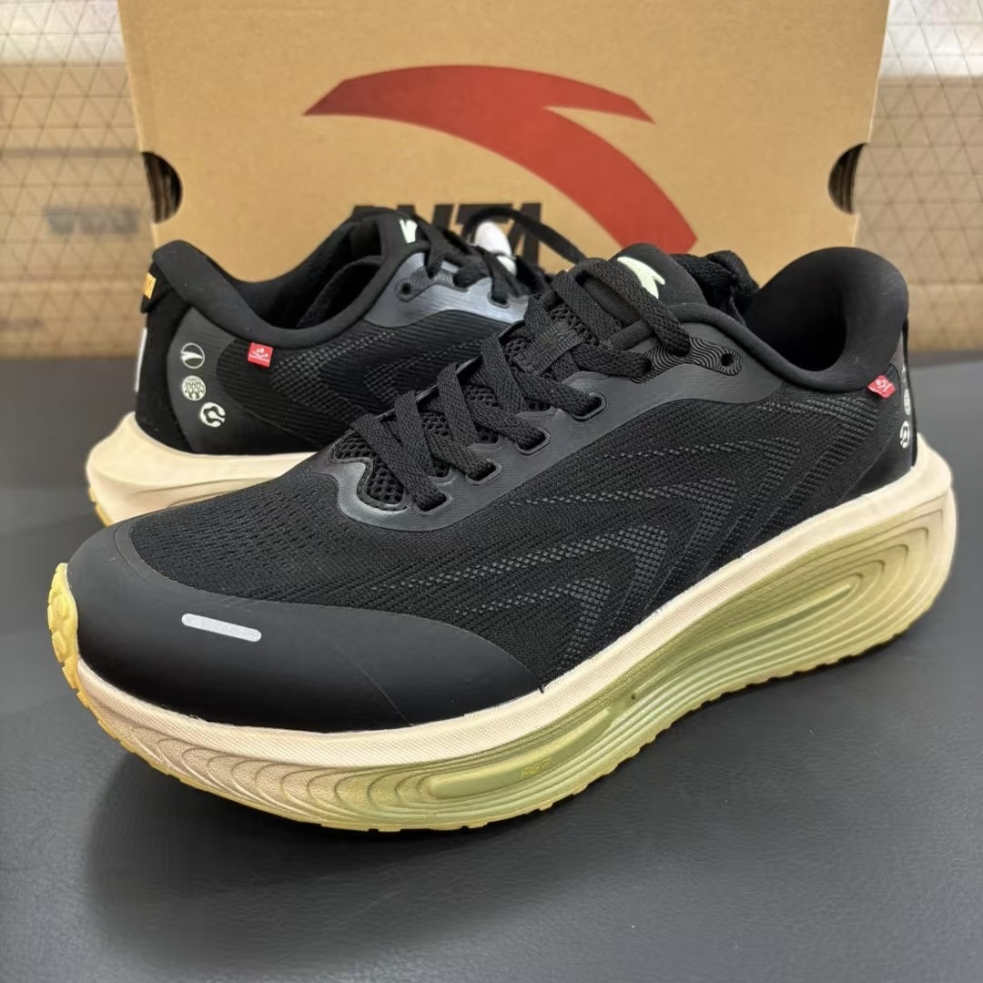 安踏方舟PG7防泼水缓震跑步鞋男2025春夏款运动鞋子112445534