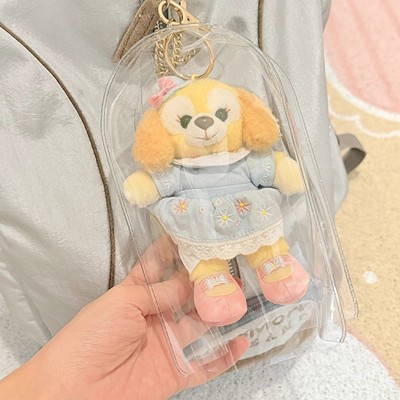 迪士尼挂件保护套玲娜贝儿星黛露娃娃玩偶雨衣公仔防尘袋包拉布布