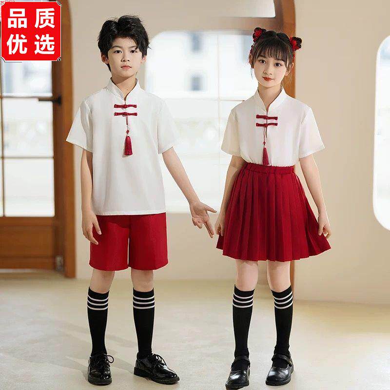 六一儿童表演服中国风啦图片