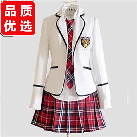 新款英伦学院风韩版长袖校服JK制服初高中学生男女款春秋班服套装