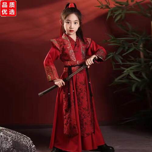 儿童汉服男童古装cos服侠